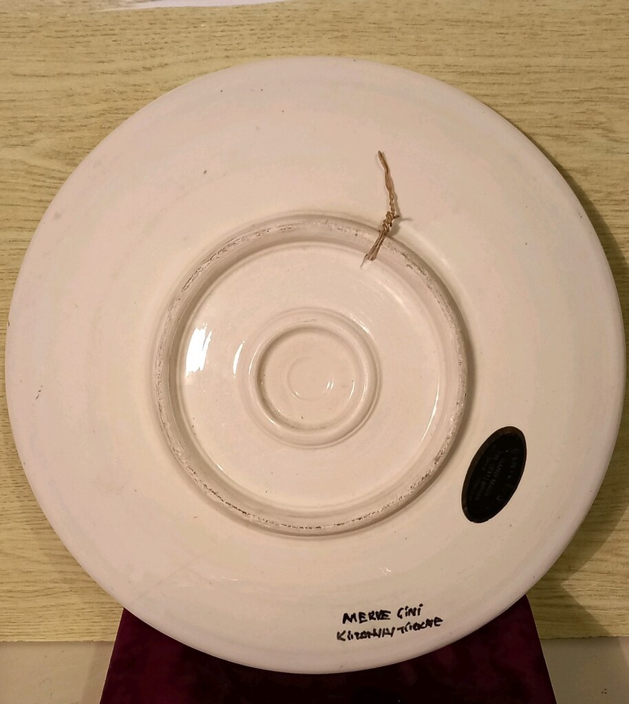 KÜTAHYA PORSELEN ÇİNİ DUVAR TABAĞI - 2