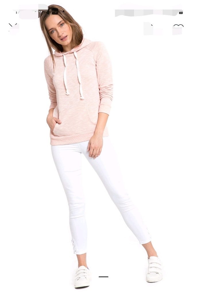 LCW açık pembe kapşonlu Sweatshirt&hoodie - 3