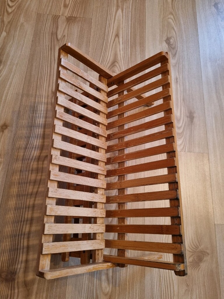ikea ahşap bulaşıklık - 3