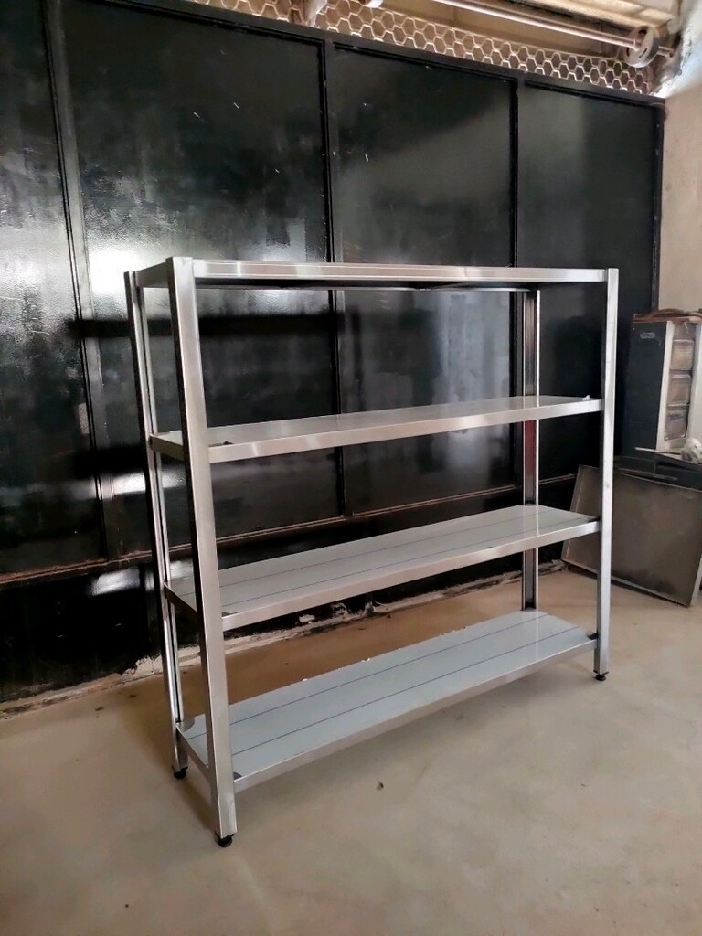 krom istif rafı soğuk oda rafı krom istif raf - 11