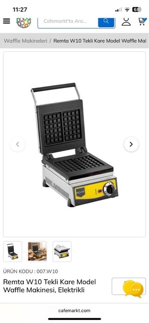 waffle makinesi