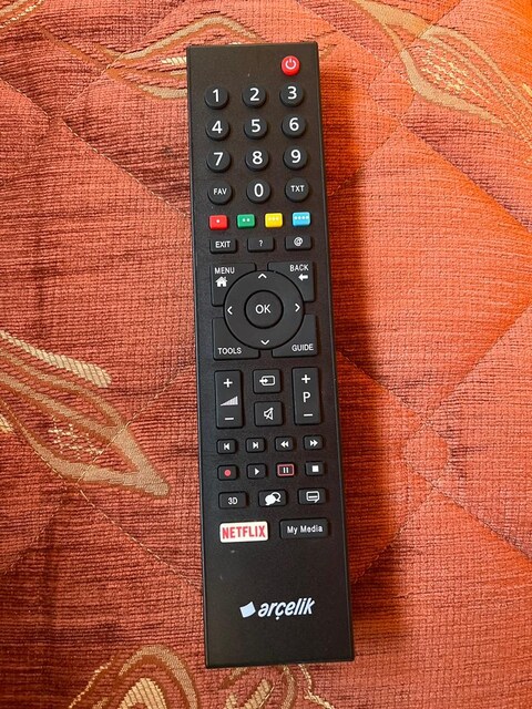 Arçelik-Beko 3D Tuşlu Lcd-Led Tv Kumanda (RC3214802/01-TS1187R-1)