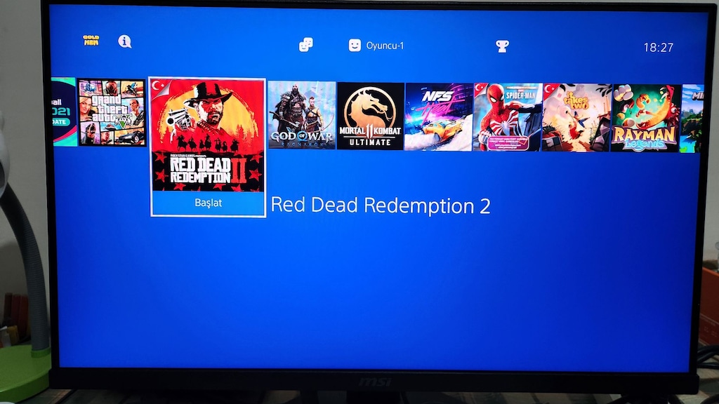 PS4 Pro 1 TB 4K, FC 27 Dahil 17 Oyunlu, Çift Orijinal Kollu, Tertemiz - 8