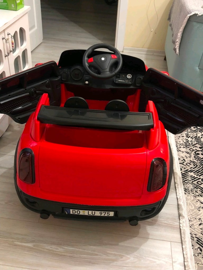 Dolu kırmızı Akülü araba - 5