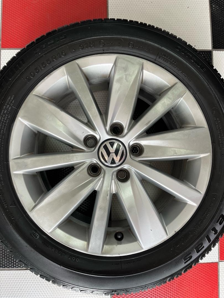 Passat Jetta Orjinal çelik jant 16inç MİCHELİN 205/55/16 yaz lastiği - 11