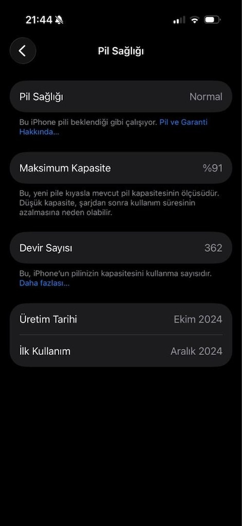 temiz yd 16 pro 256gb - 7
