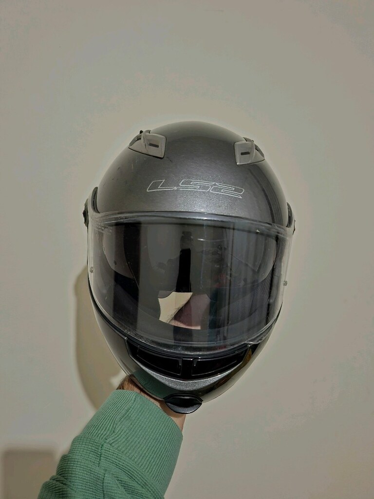 Ls2 Guroni Çene Açılır Motor Kaskı Güneş Vizörlü S Beden - 2