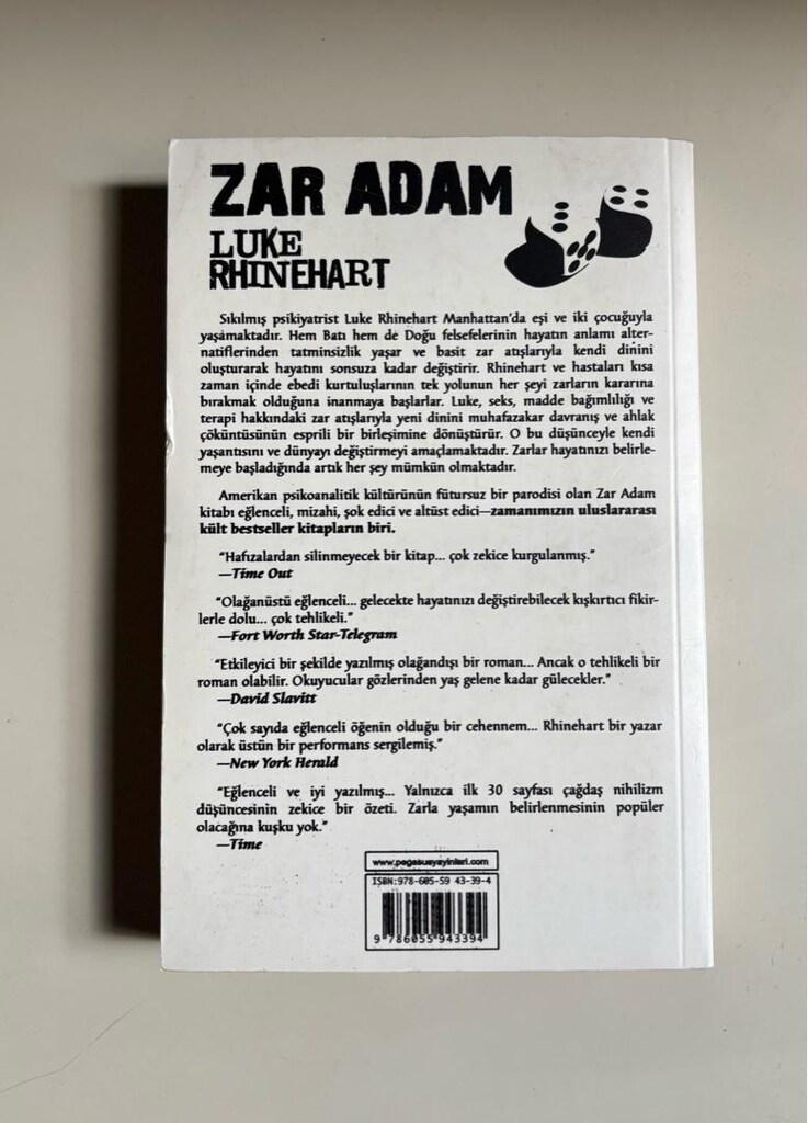 Luke Rhinehart - Zar Adam Kitabı (Kara Mizah) - 2