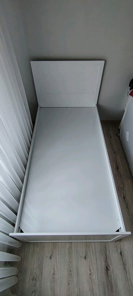 1mX2m Sandıksız Bazasız full ahşap MDF Karyola Yatak - 2