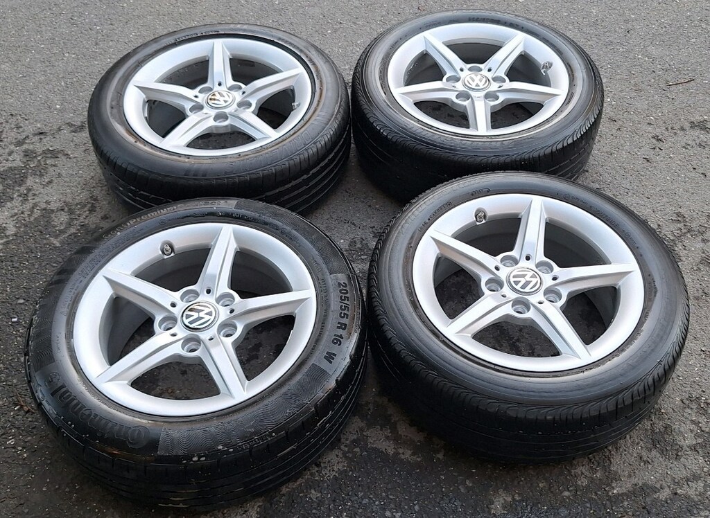 205 55 16 ORJİNAL TRANSPORTER JANT LASTİK TAKIMI TRANSPORTER BMW TRAFK - 8