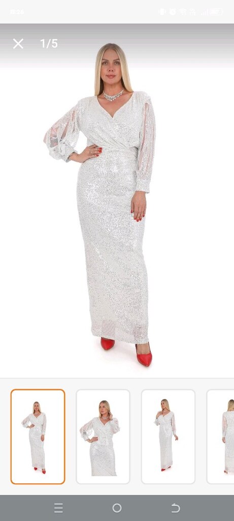 pul payet elbise - 3