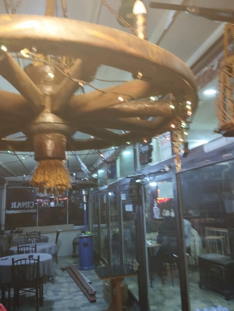 Nostaljik el emeği kafe avizesi - 5