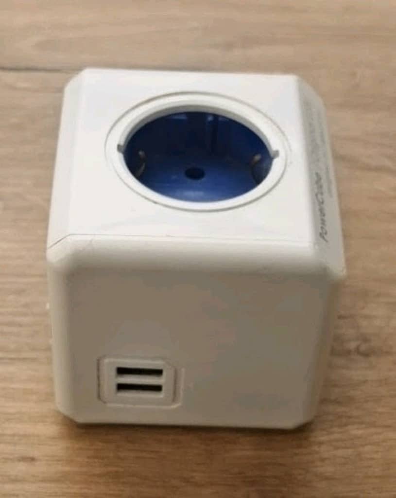 Allocacoc PowerCube Original USB 4'lü Priz + 2 USB - 3
