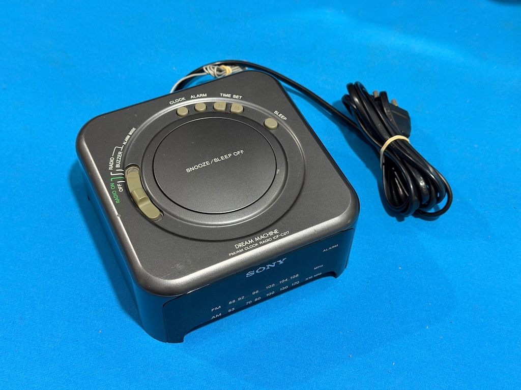 Sony ICF-C217 Dream Machine FM-AM Alarmlı Saatli Radyo - 6