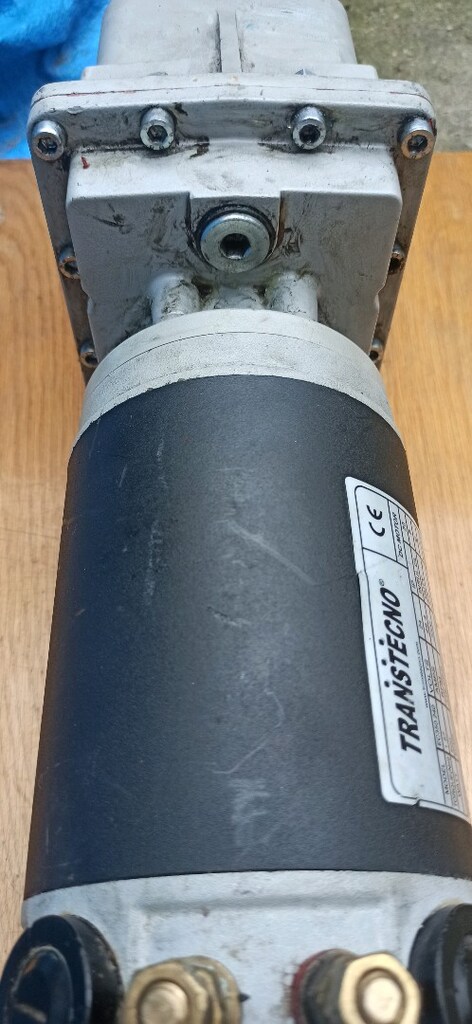 Transtecno Redüktörlü Dc Motor 24 Volt 500 watt 36 Nm - 11
