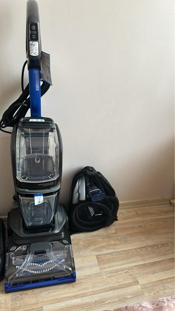 Bissell Revolution HydroSteam buharlı dikey halı, koltuk makinesi - 5