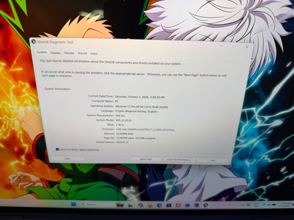 Dell XPS 15 i7 16GB DDR5 RTX3050Ti 4K Dokunmatik - 7