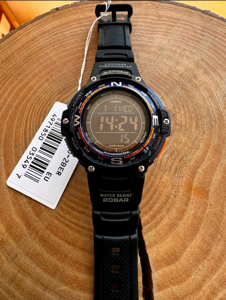 Orjinal Casio Sgw-100 Pusula/Termometre HATASIZ - 3