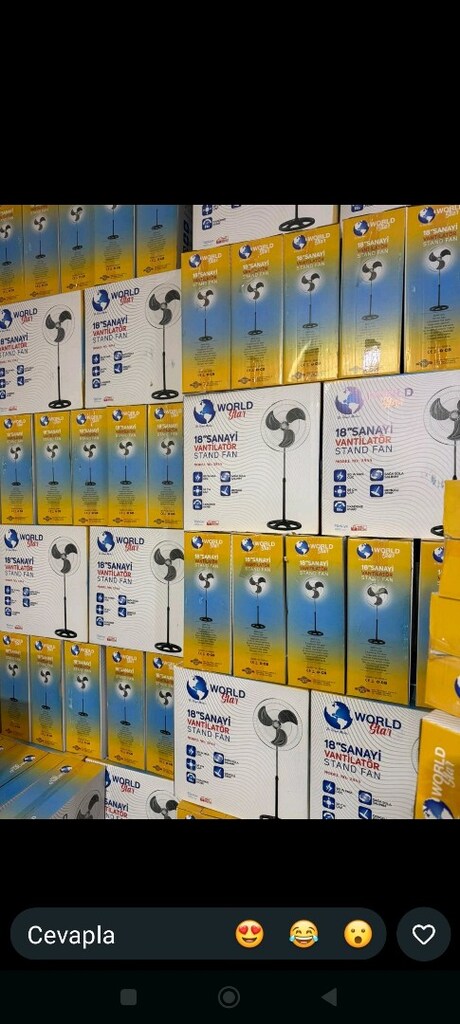 Vantilatör 18 inç metal kanat sıfır kutulu 80 watt ADANA - 2