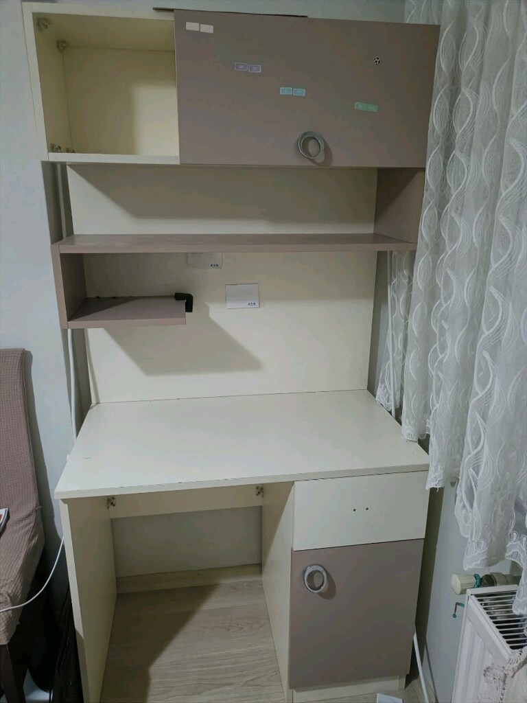 çalışma masası kitaplik - 2