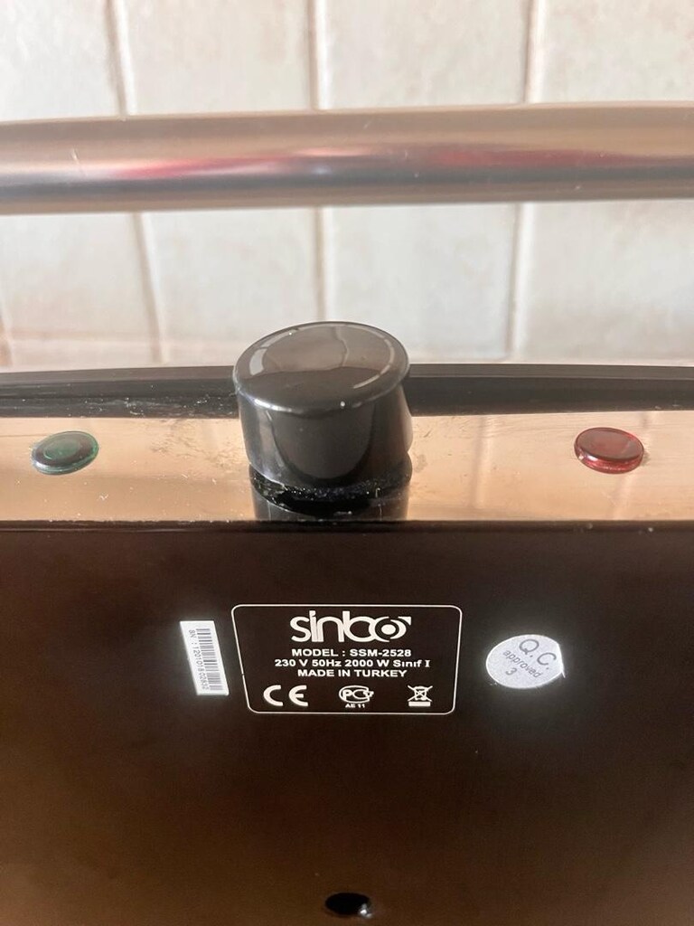 Sinbo SSM-2528 Inox Tost ve Izgara Makinesi - 16
