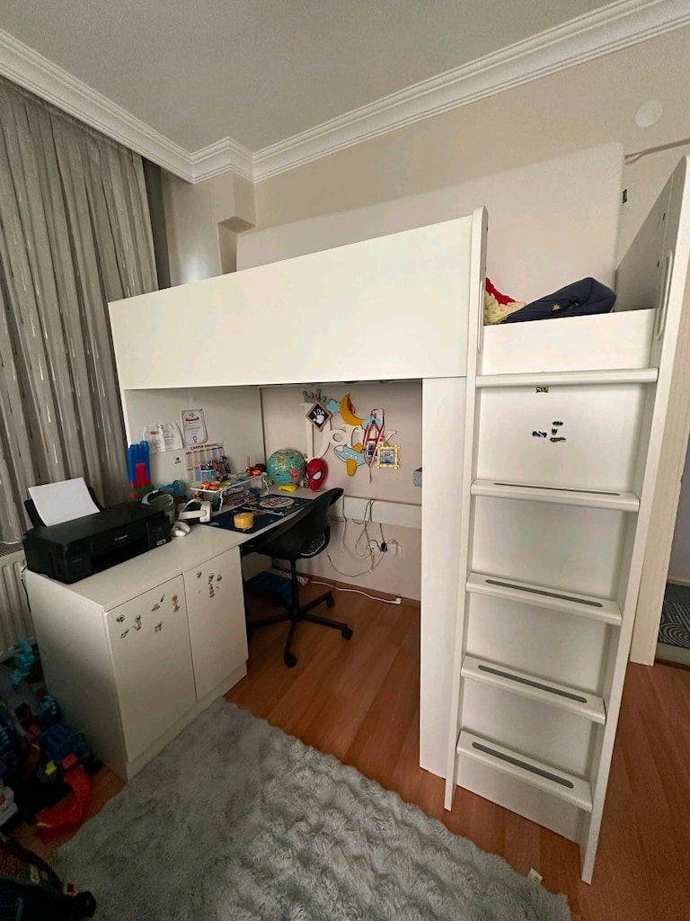Ikea smastad gardolapli yatak - 4