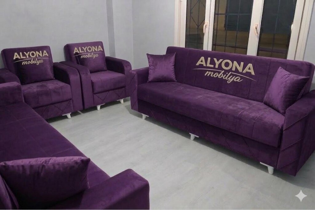 ALYONA MOBİLYA DAN YATAKLI BAZALI ÇEKYATLAR MAKSİ TAKIMLAR KAPIDA ÖDME - 15