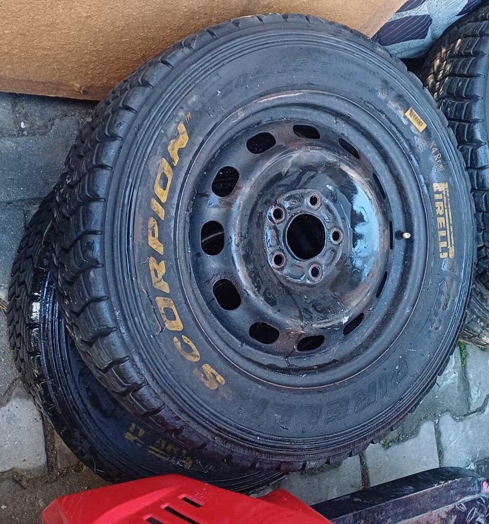 7 ADET RALLİ YARIŞ TEKERLERİ YAZ--KIŞ 205.65.15 PİRELLİ SCORPION - 3
