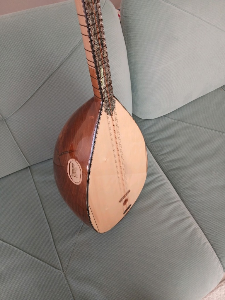 Oyma Dut Uzun Sap Bağlama - 3