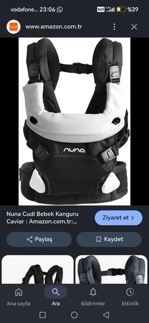 nuna cudl kanguru