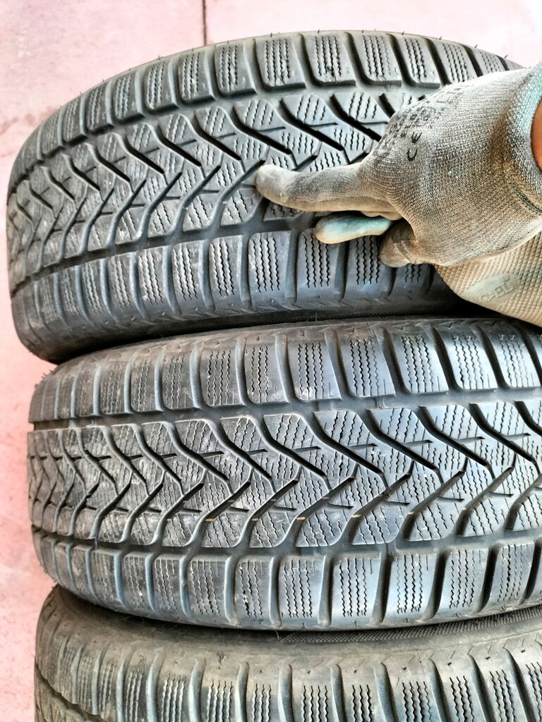 4 adet çıkma lastikler 205 55 r17 0 gibi lastikler - 6