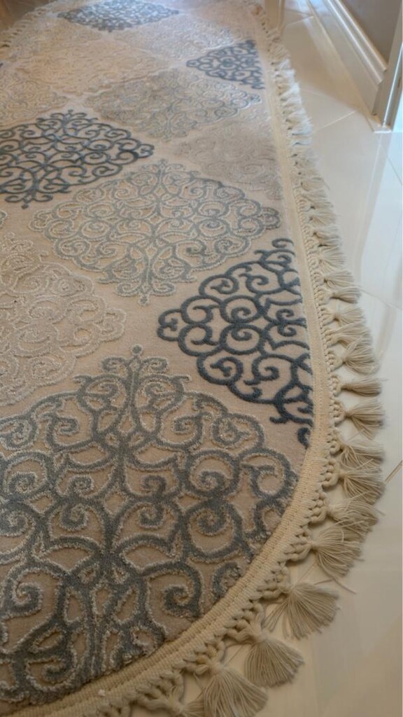 Akrilik oval koridor halısı - 5