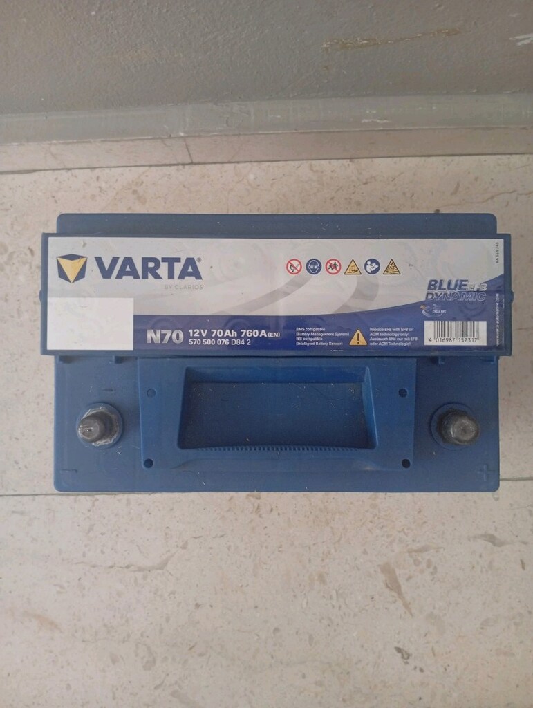 varta 12 volt 70 amper start stop n70 - 3