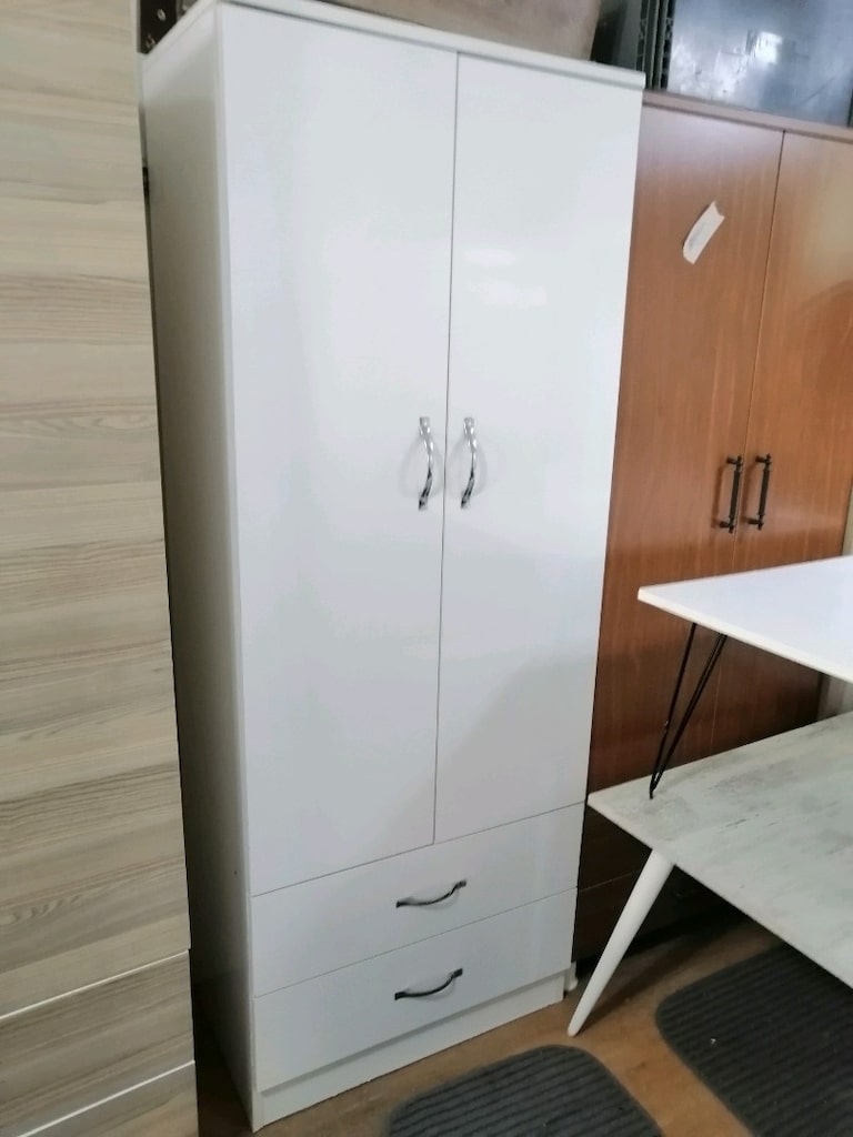 iki kapılı 2 çekmeceli askılıklı gardırop - 6