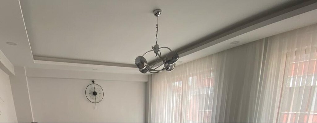 4’LÜ BÜKLÜM KROM CAM AVİZE - 5