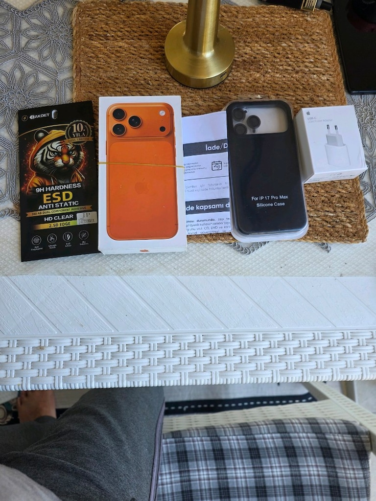 Turuncu iPhone sıfır kutu - 5