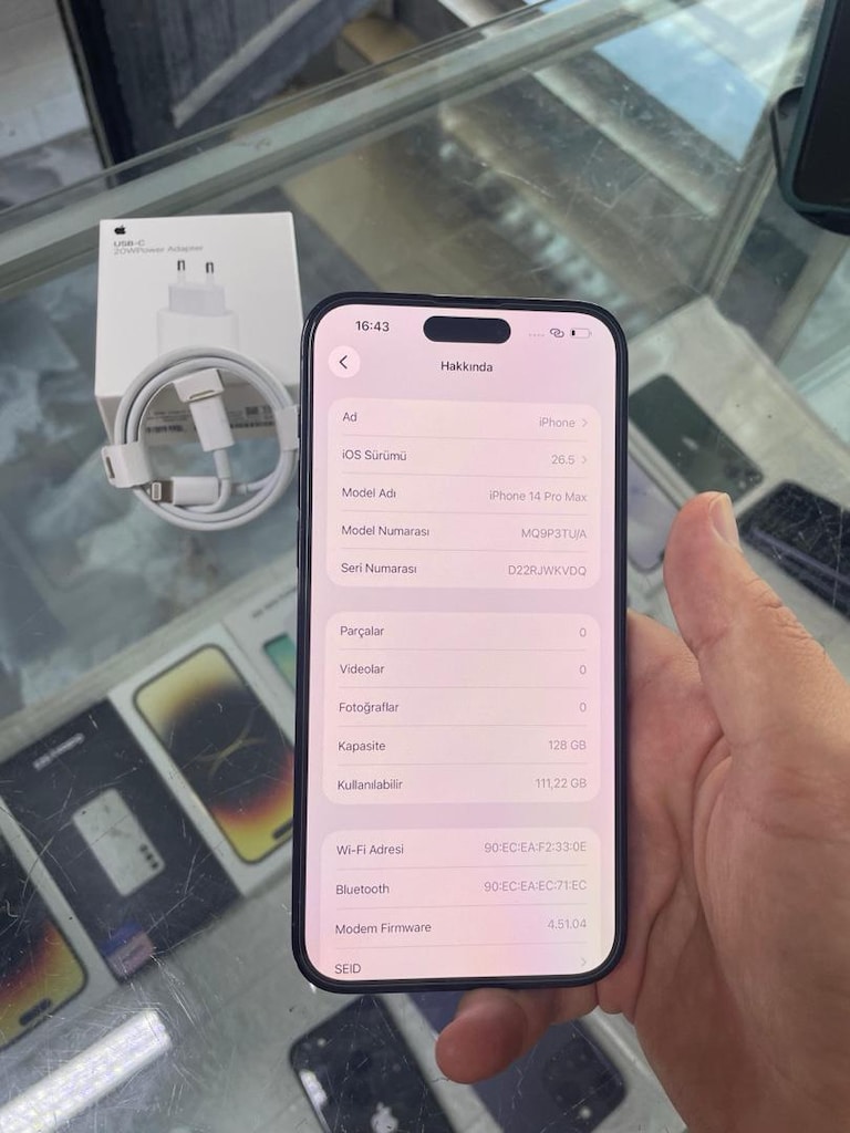 MÜHENDİSCELLDEN YURTİÇİ İPHONE 14 PRO MAX PİL %85 ORJİNAL TR - 9