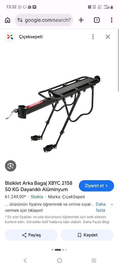 Bisiklet bagaji - 2