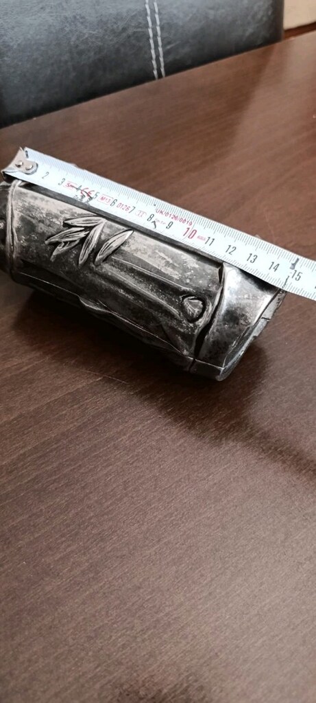 Vera Lugino İtalyan Damgalı Gümüş Kaplama Kutu - 8