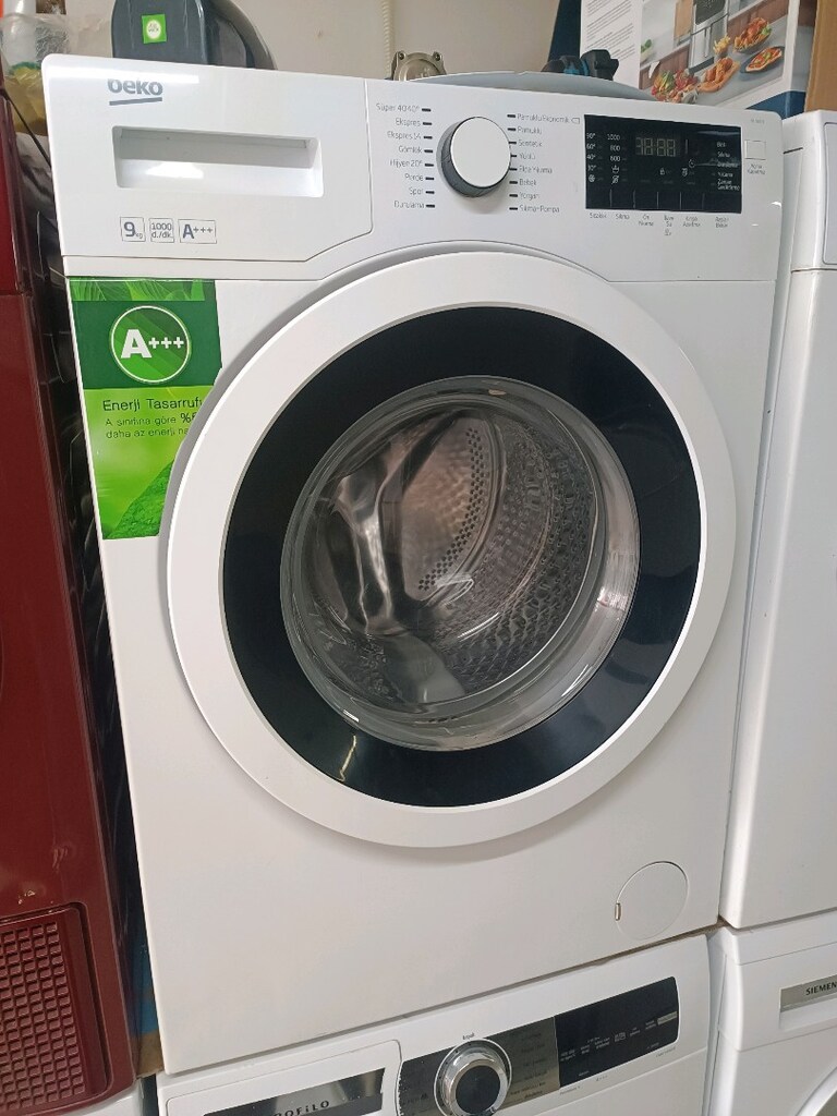 Beko 9 kg A+++ 1000 devir çamaşır Makinesi - 4