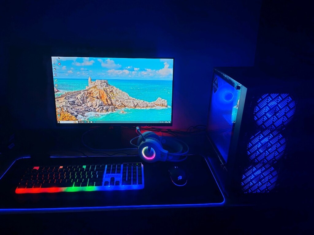 ADRESE TESLİM / 165 HZ FULL SET HER OYUNU OYNATAN BİLGİSAYAR SETİ - 7