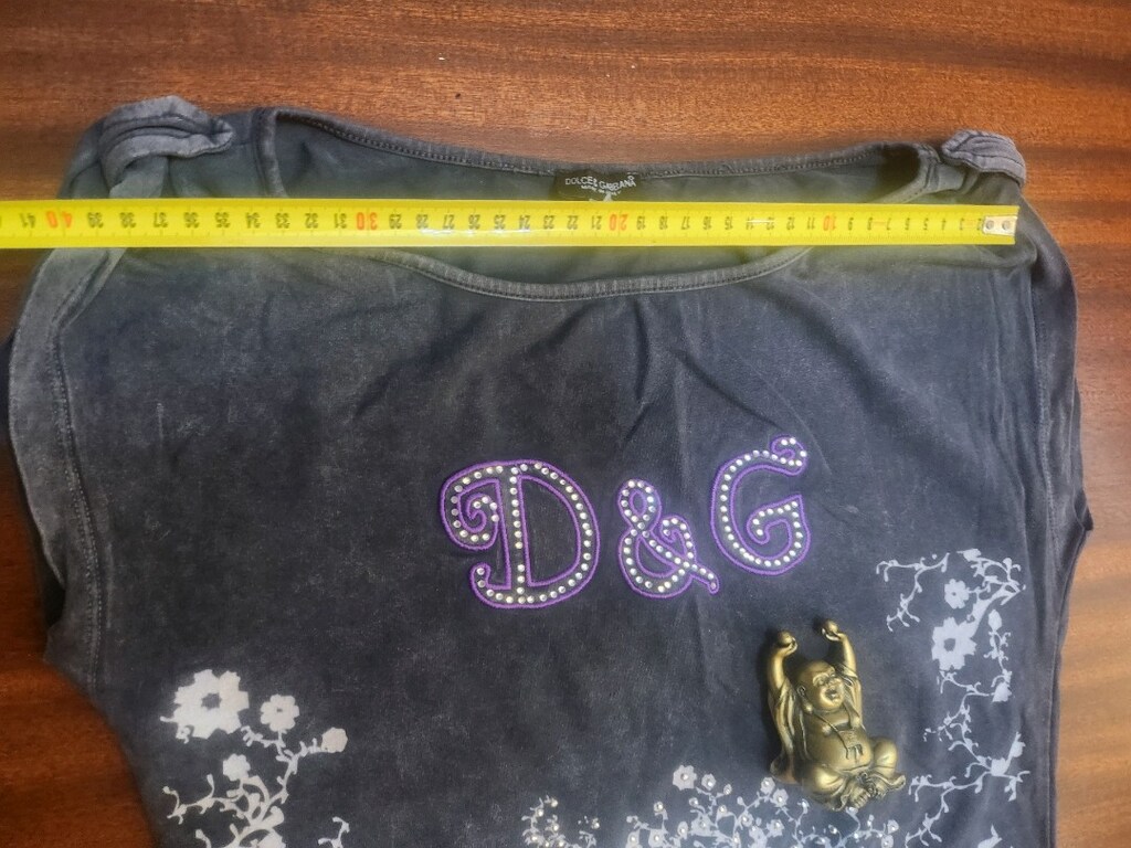 D&G Gri Kadın Bluz - 8