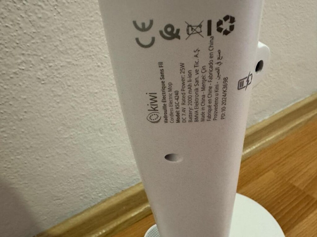 Kiwi şarjlı mop - 2