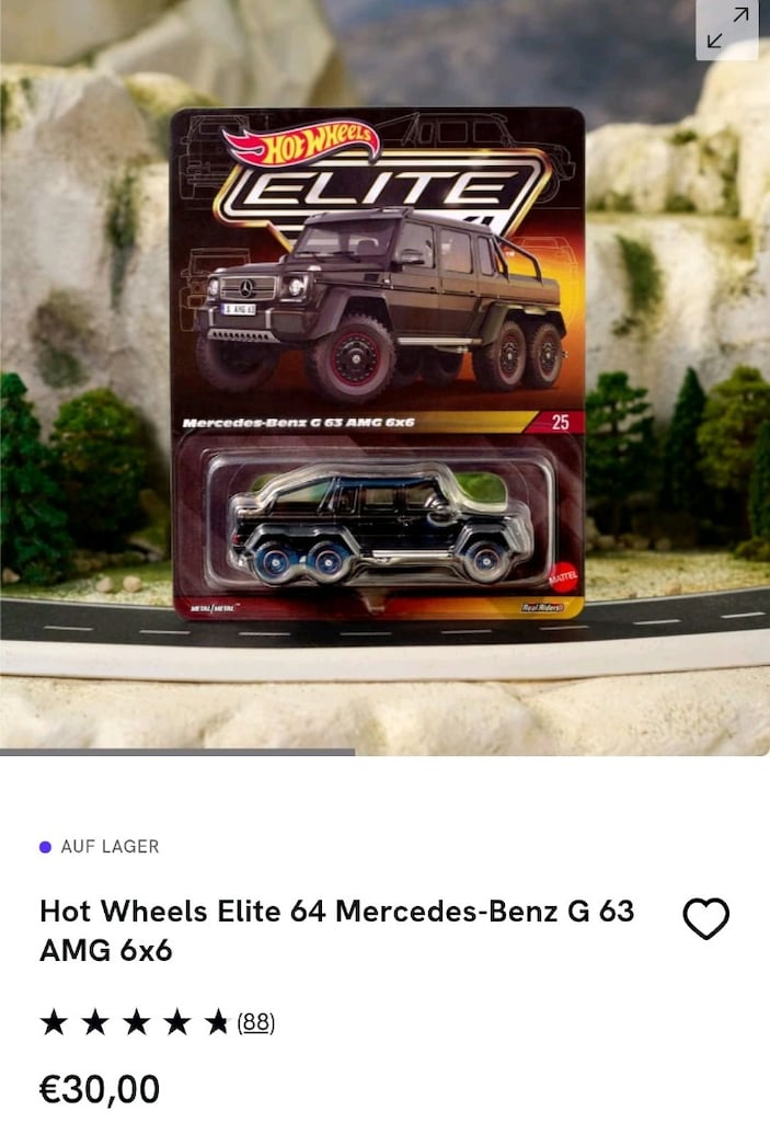 elite 64 hot wheels mercedes - 5