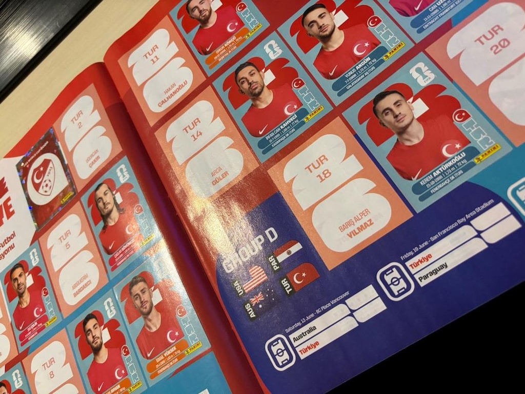 434 stickerlı Panini World Cup 2026 albüm + 5 Coca Cola sticker - 11