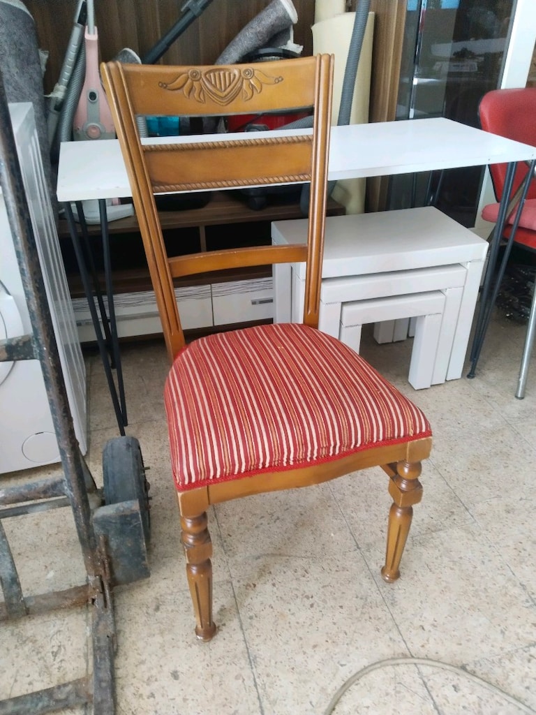 tertemiz sağlam oynamaz kırıksız çıkıksız gürgen sandalye Buca - 5