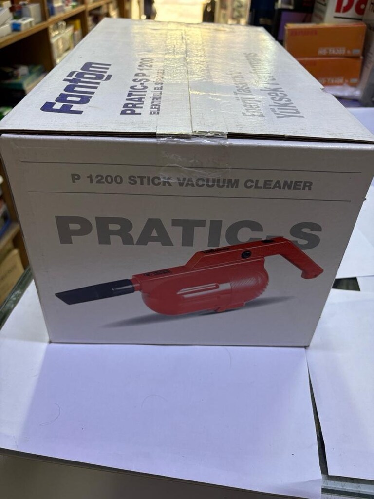Fantom Pratic-S P1200 Çubuk Elektrikli Süpürge Gri ve Kırmızı Renk - 3