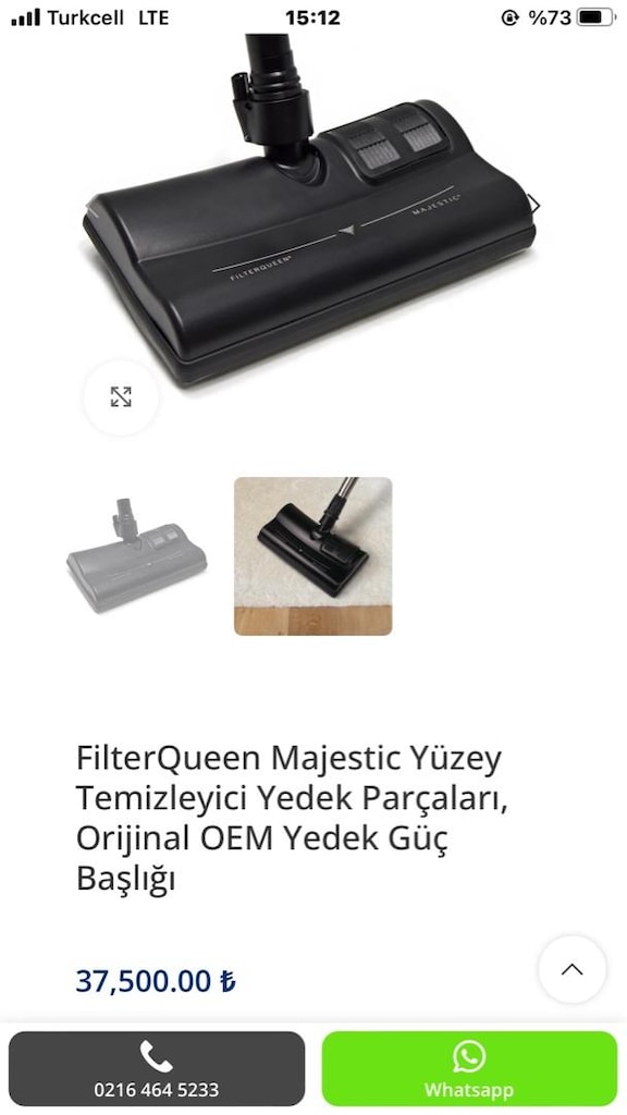 FİLTERQueen majestic Yüzey temizleyici başlığı - 3