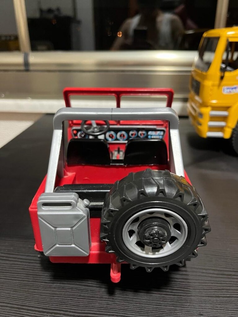 bruder MAN-JEEP çekici - 7