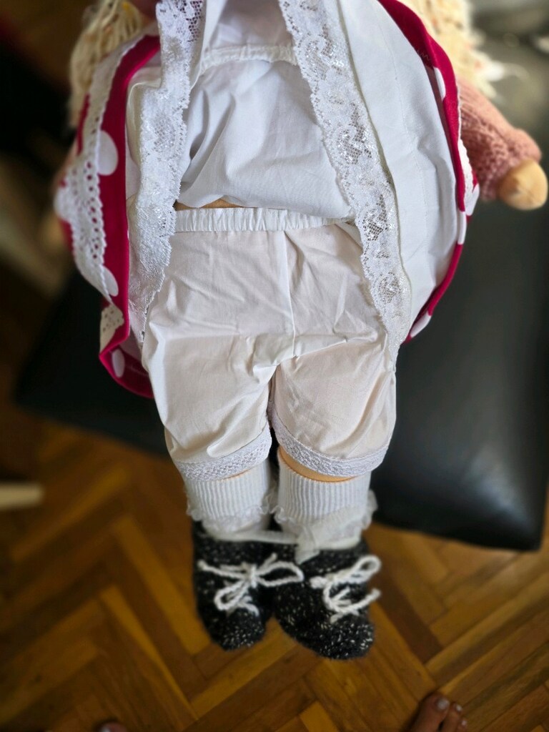 el emeği bez Bebek (SMA yardımı için) - 6